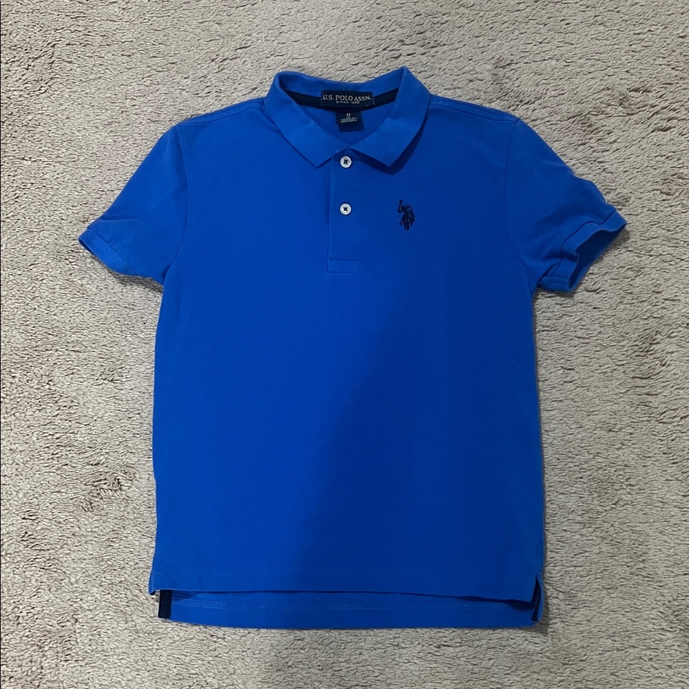U.S Polo Assn. Vibrant Blue Kids Polo Shirt